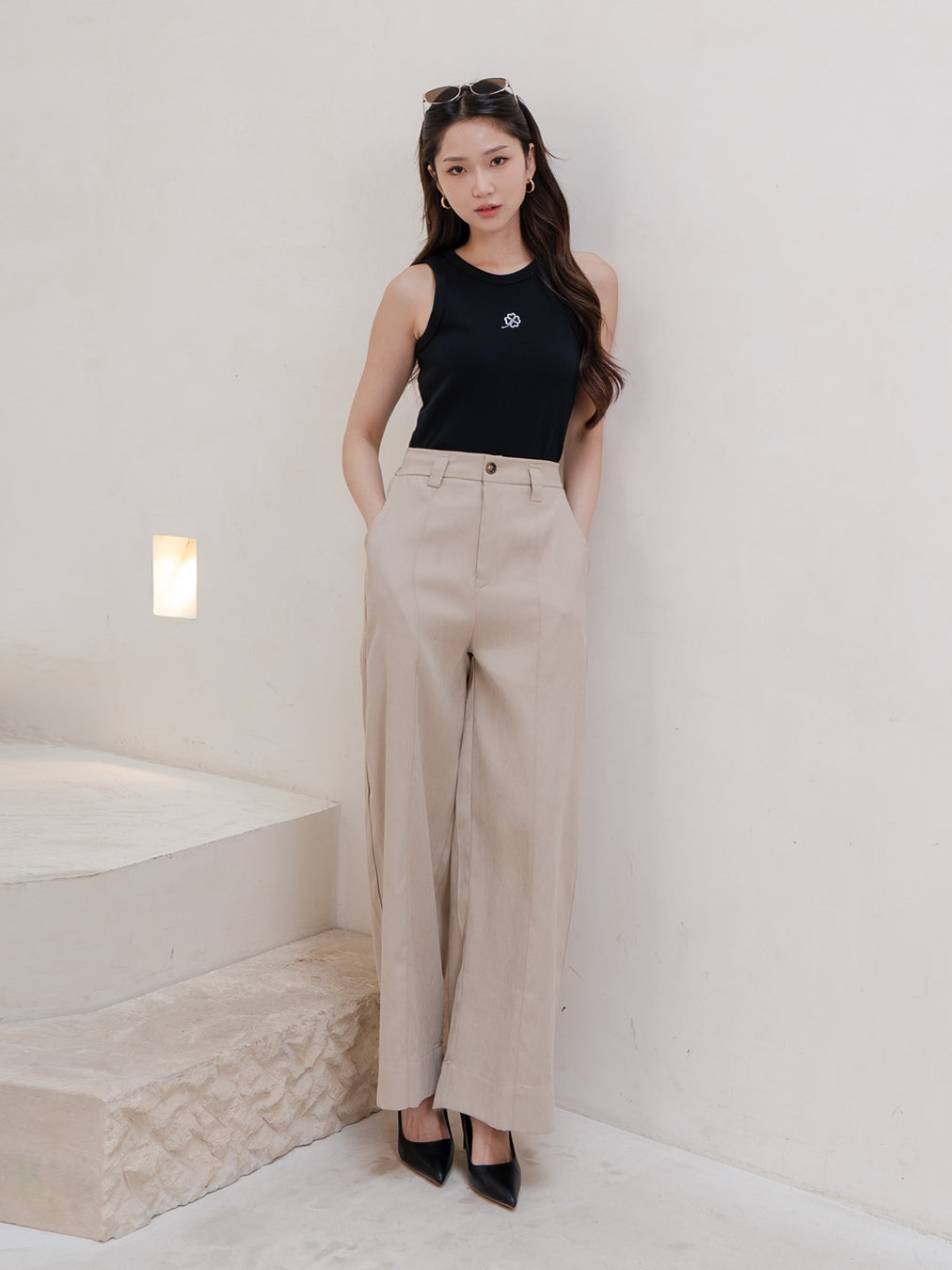Nomitee's Keith Top Atasan Wanita Tanpa Lengan