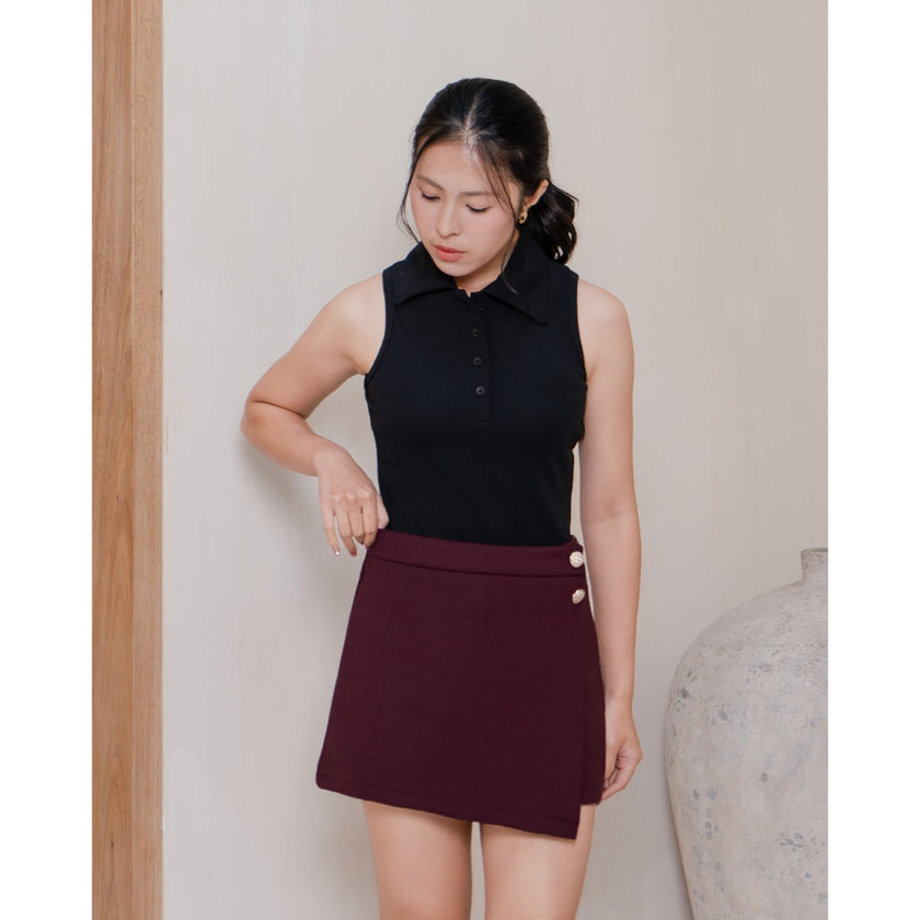 Nomitee's Nixie Top Atasan Wanita Tanpa Lengan