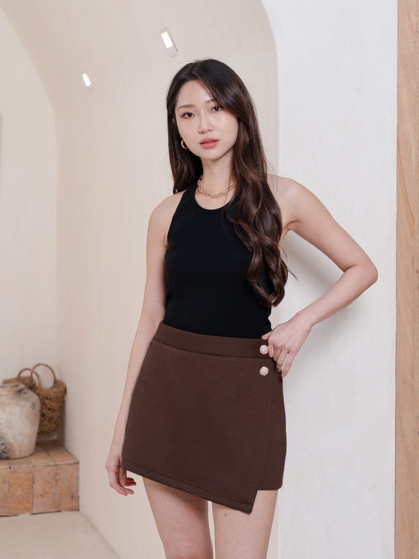 Nomitee's Zhoe Top Atasan Wanita Tanpa Lengan
