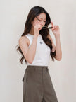 Nomitee's Keith Top Atasan Wanita Tanpa Lengan