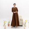 Nomitee's Imma Dress | Gamis Maxi Dress Lengan Panjang