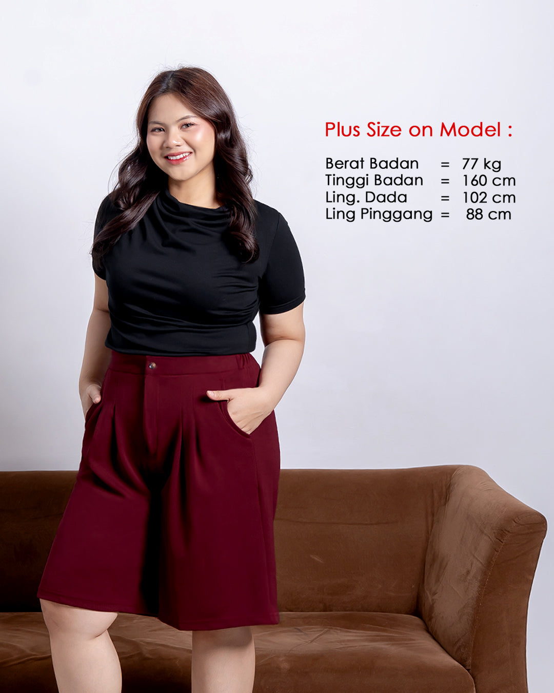 Nomitee's Juno Pants Celana Pendek Wanita