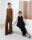 Nomitee's Joly Top Atasan Wanita Tanpa Lengan (Tidak Dijual Satu Set)