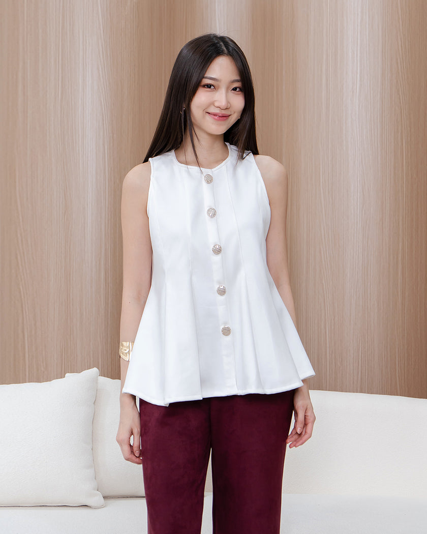 Nomitee's Joly Top Atasan Wanita Tanpa Lengan (Tidak Dijual Satu Set)