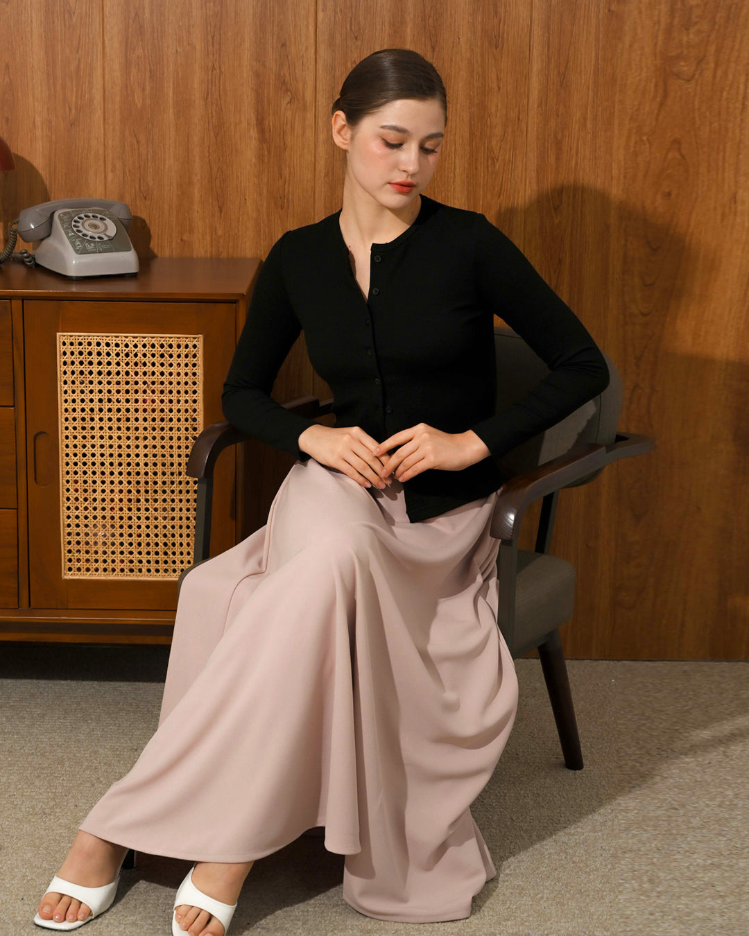 Nomitee's Lucia Skirt Rok Panjang Wanita