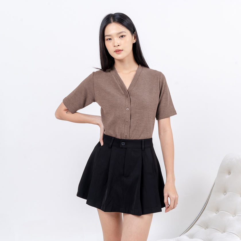 Nomitee's Neysa Top Atasan Wanita Lengan Pendek