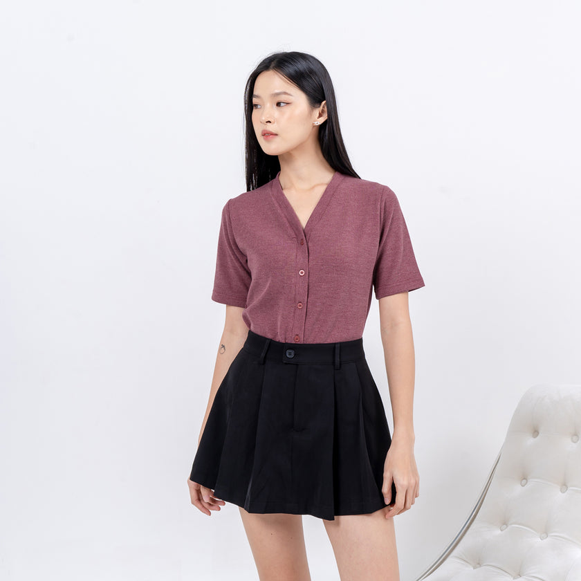 Nomitee's Neysa Top Atasan Wanita Lengan Pendek