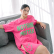 Nomitee's Nothing Matters Oversize Tshirt Wanita Lengan Pendek