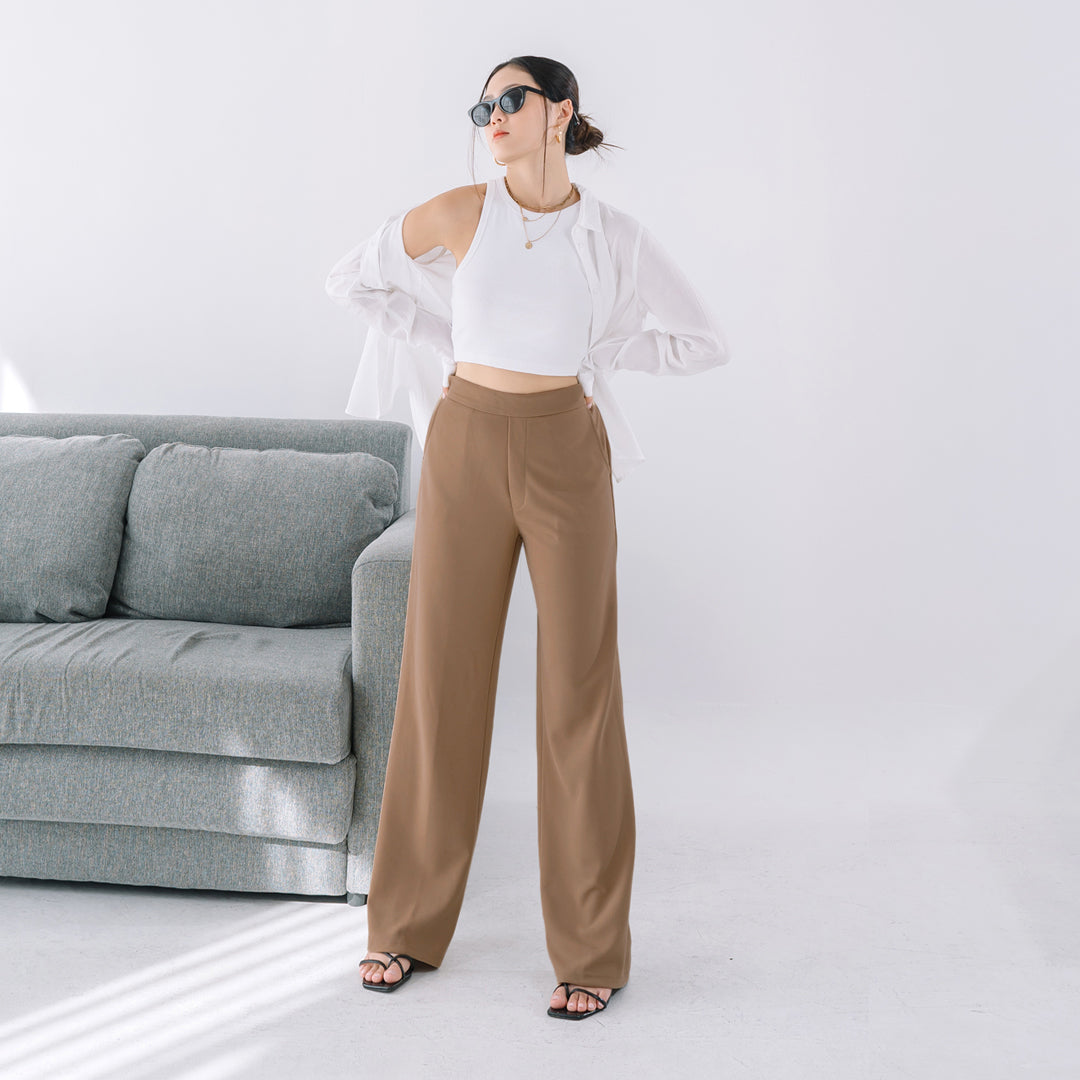 Nomitee's Regina Pants Celana Panjang Kulot Wanita