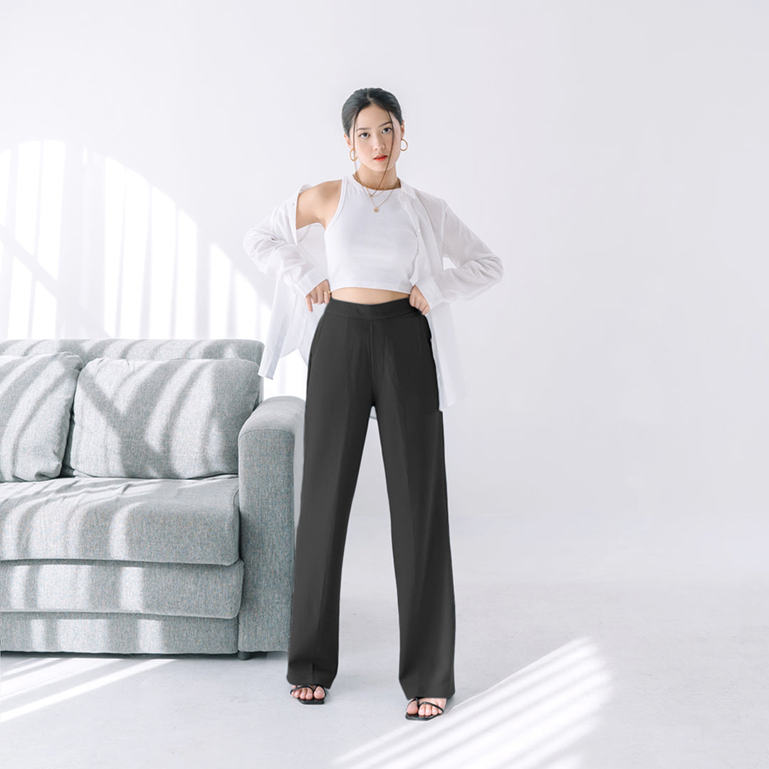 Nomitee's Regina Pants Celana Panjang Kulot Wanita