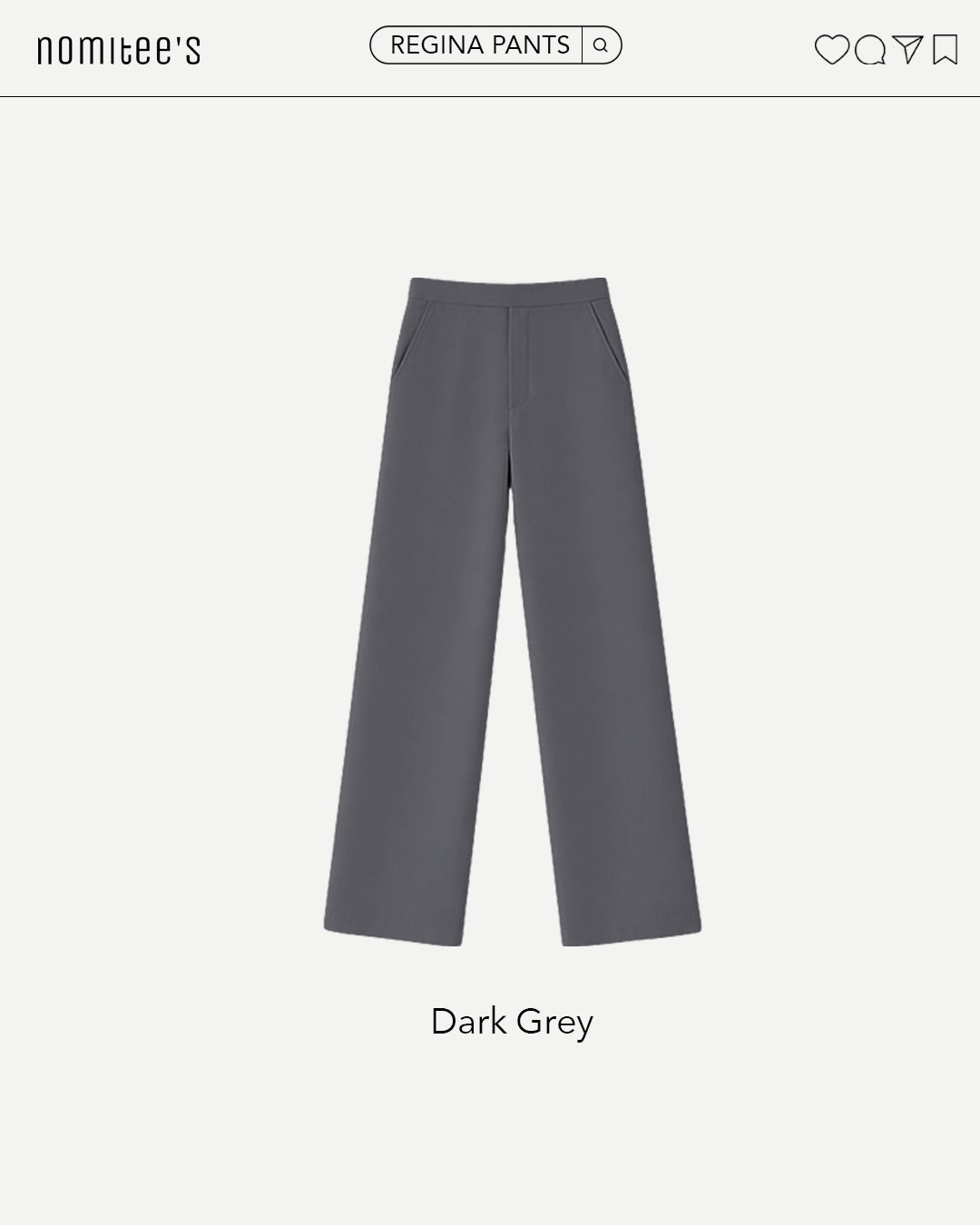 Nomitee's Regina Pants Celana Panjang Kulot Wanita