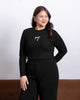 Nomitee's Scarlet Top Atasan Wanita Lengan Panjang