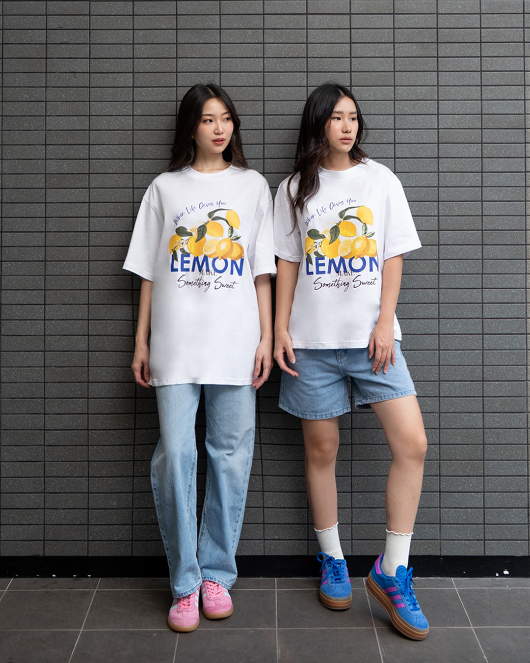 Nomitee's Summer Squad T-shirt Atasan Wanita Lengan Pendek