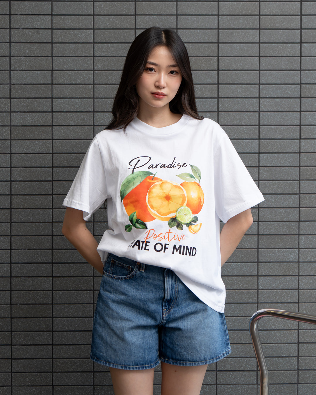 Nomitee's Summer Squad T-shirt Atasan Wanita Lengan Pendek