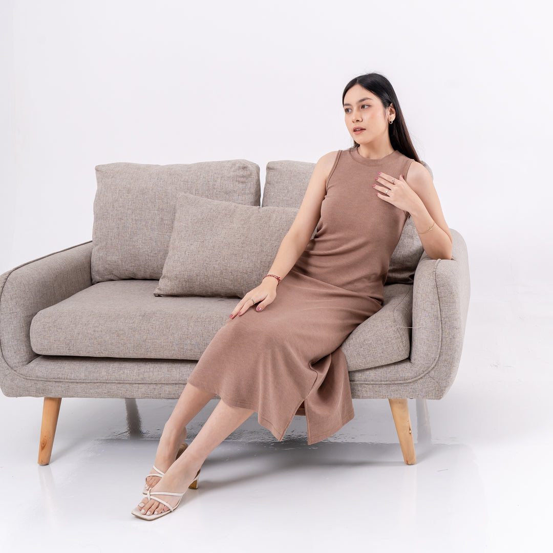 Nomitee's Solana Dress | Maxi Dress Tanpa Lengan