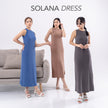 Nomitee's Solana Dress | Maxi Dress Tanpa Lengan