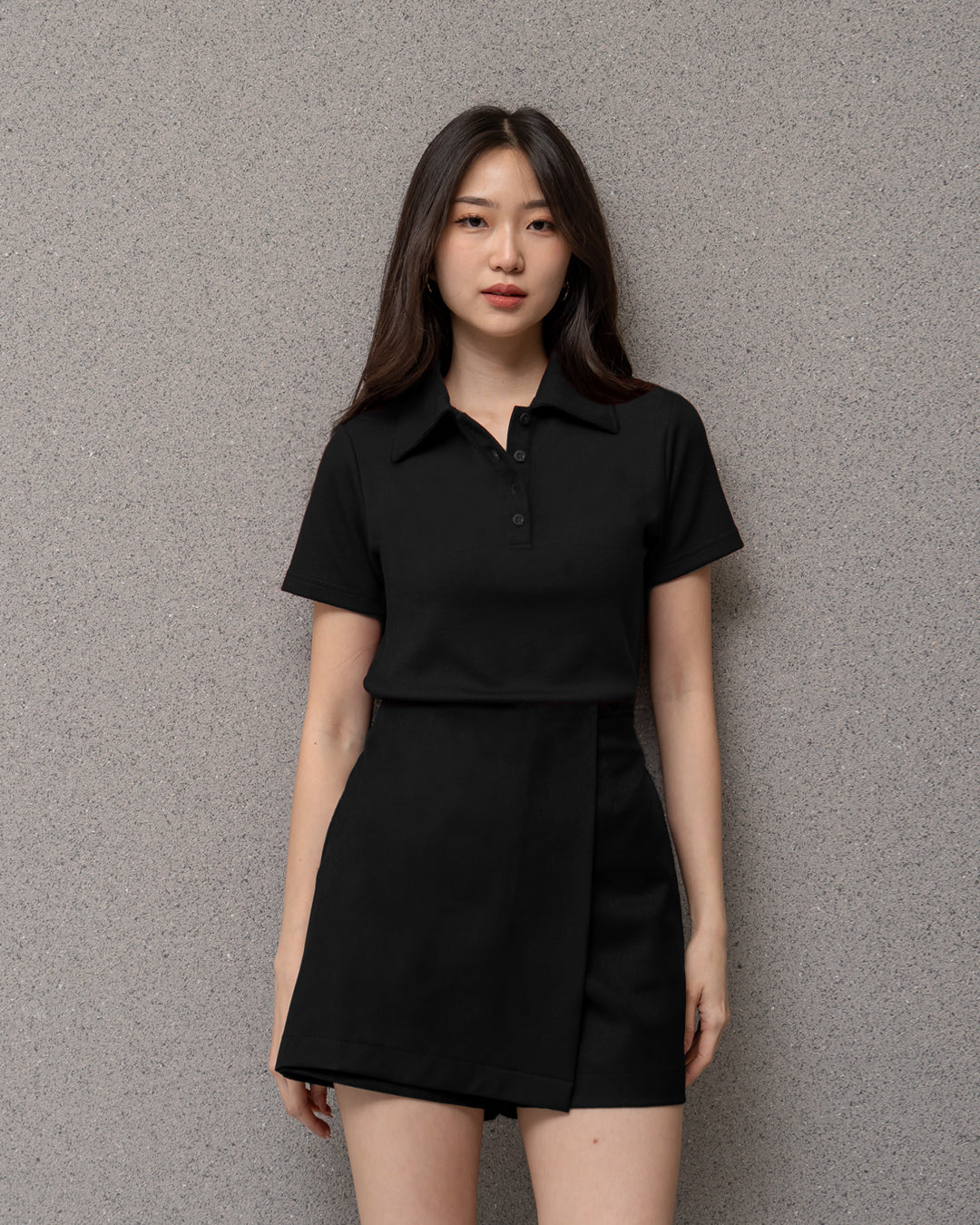 Nomitee's Sophia Top Atasan Wanita Lengan Pendek