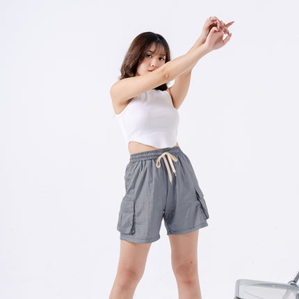 Nomitee's Taylor Cargo Short Pants Celana Cargo Pendek Wanita