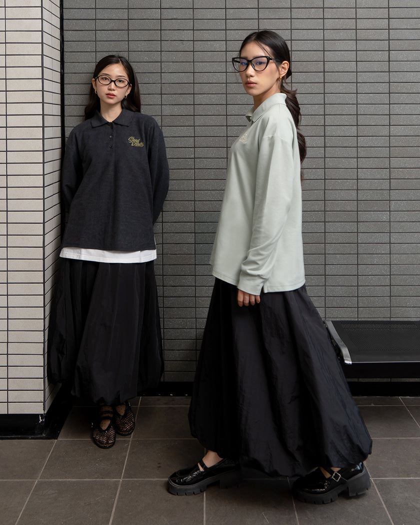 Nomitee's Thiago Top Atasan Wanita Lengan Panjang Oversized