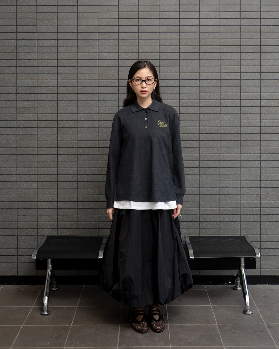 Nomitee's Thiago Top Atasan Wanita Lengan Panjang Oversized