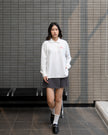 Nomitee's Thiago Top Atasan Wanita Lengan Panjang Oversized