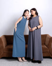 Nomitee's Vania Dress Tanpa Lengan