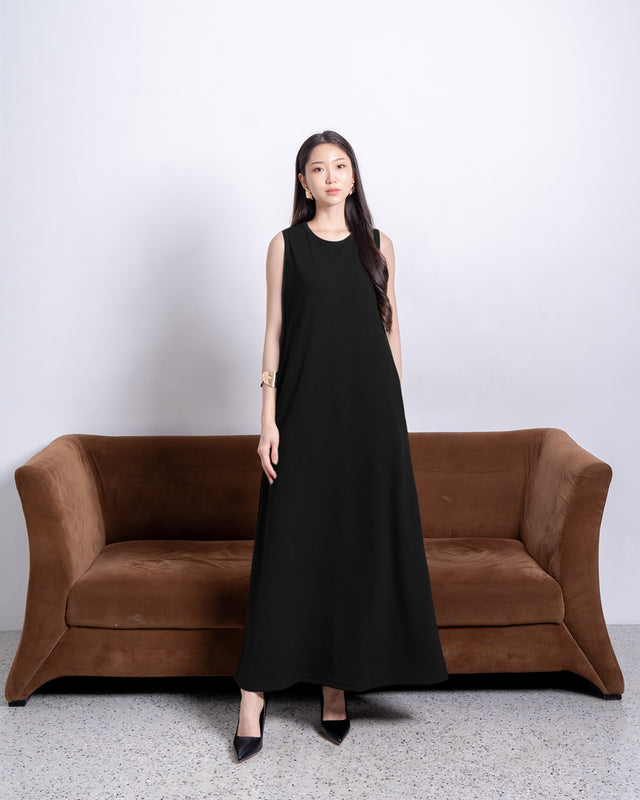 Nomitee's Vania Dress Tanpa Lengan