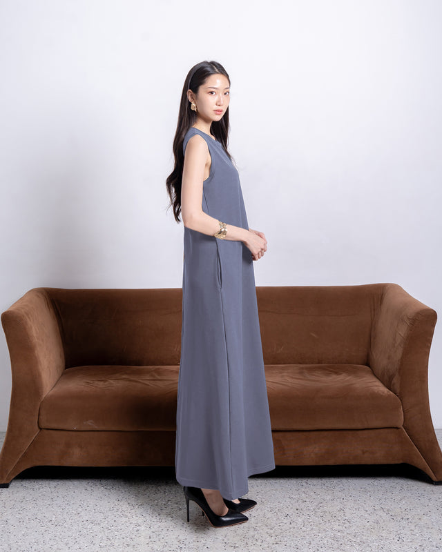 Nomitee's Vania Dress Tanpa Lengan