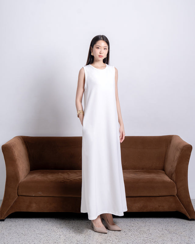 Nomitee's Vania Dress Tanpa Lengan