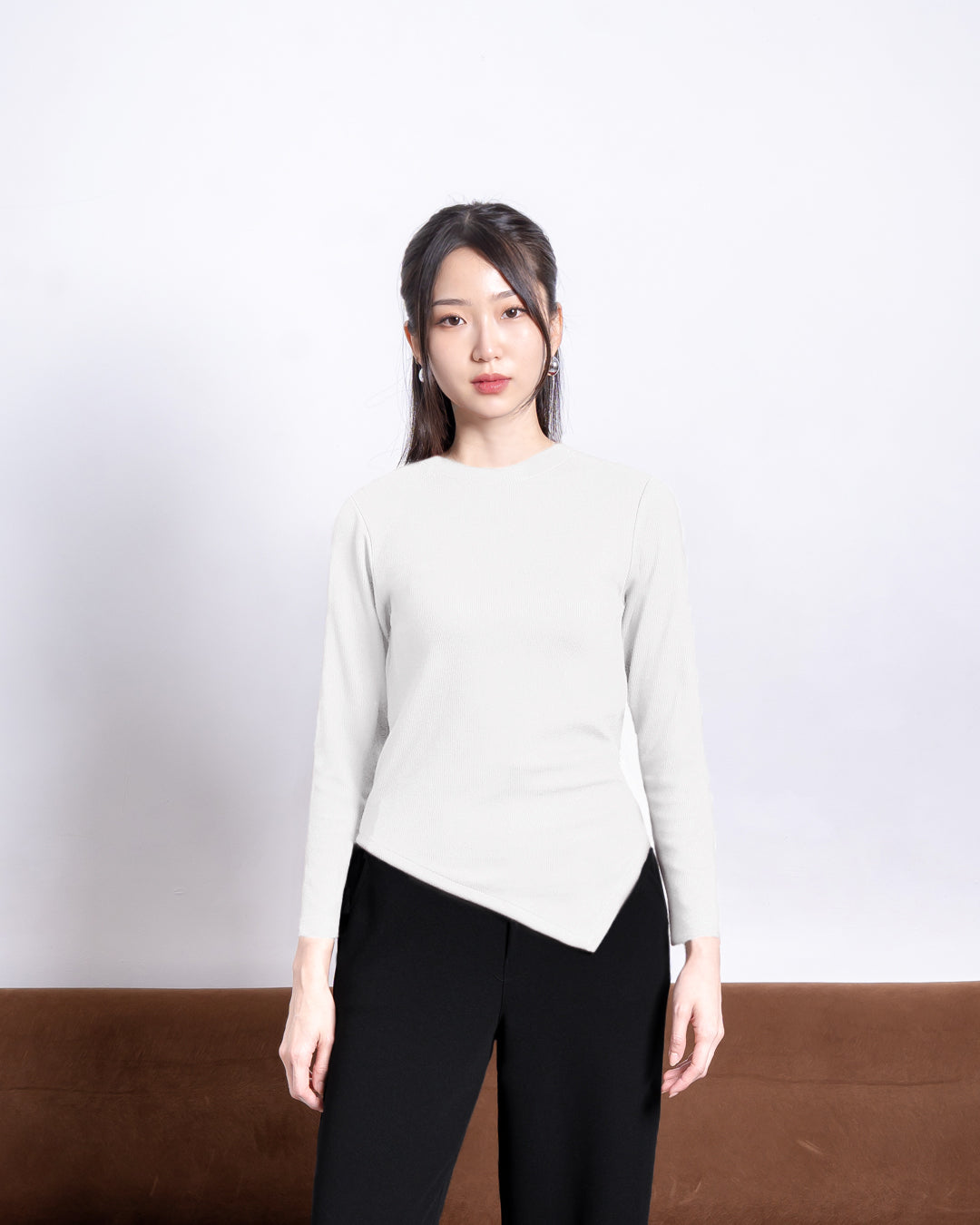 Nomitee's Vivien Top Atasan Wanita Lengan Panjang