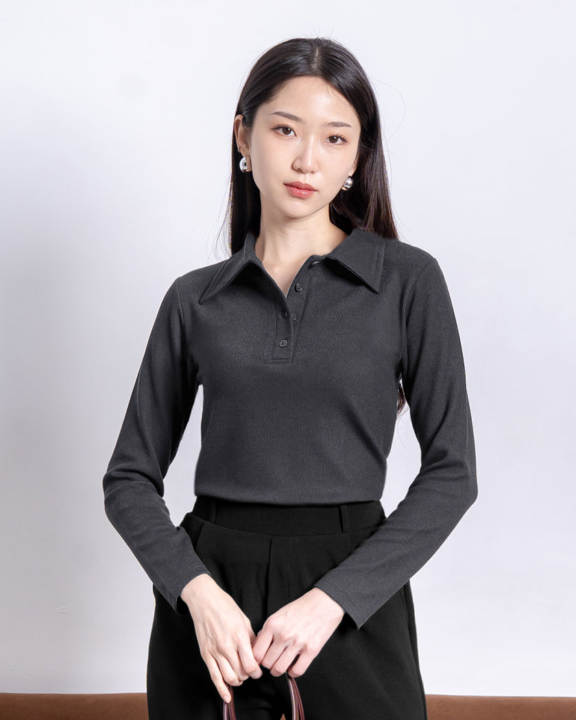 Nomitee's Warren Top Atasan Wanita Lengan Panjang