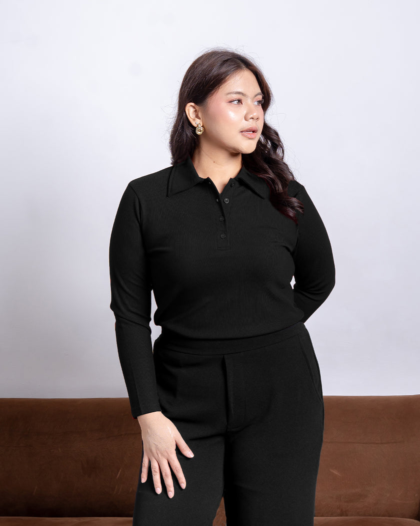 Nomitee's Warren Top Atasan Wanita Lengan Panjang