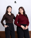 Nomitee's Warren Top Atasan Wanita Lengan Panjang