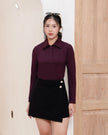 Nomitee's Warren Top Atasan Wanita Lengan Panjang